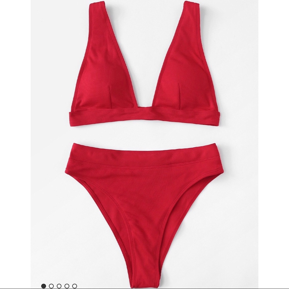 Plain bikini set